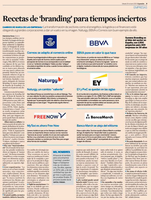 Expansion Summa Branding